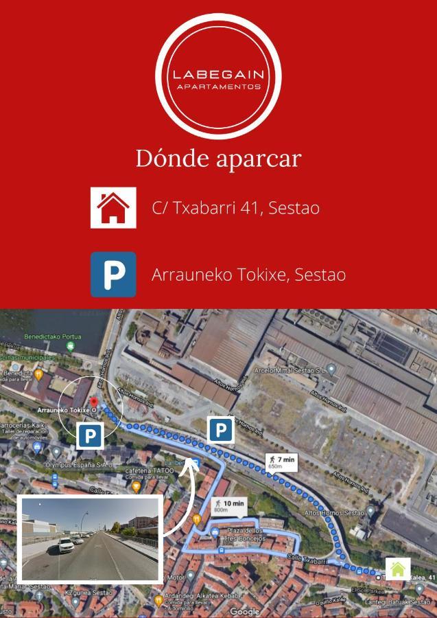 Apartamento Labegain 6 Sestao Kültér fotó